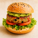 Golden Veggie Burger